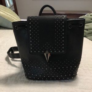 Hard Rock Cafe black backpack bag